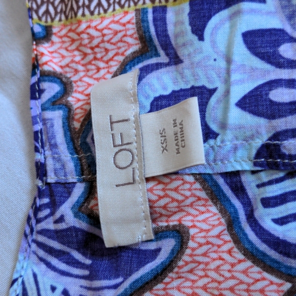 LOFT short sleeve kimono - Picture 2 of 3